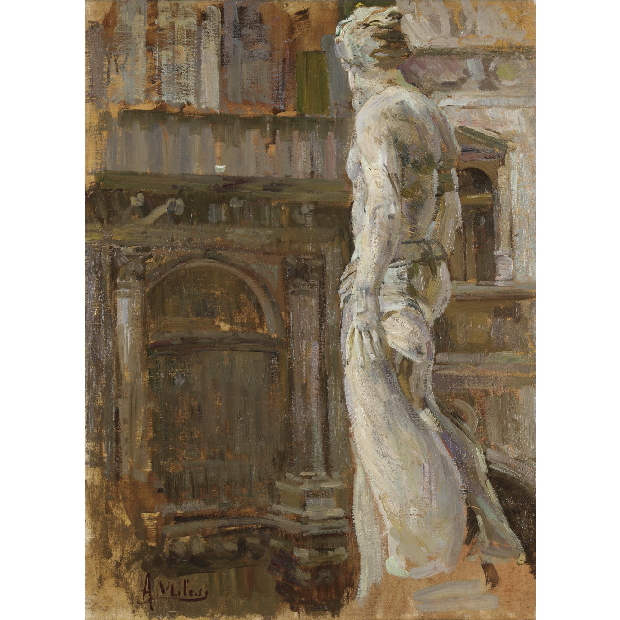 Alessandro Milesi - Salone Dei Giganti, Interno Di Palazzo Ducale, Venezia