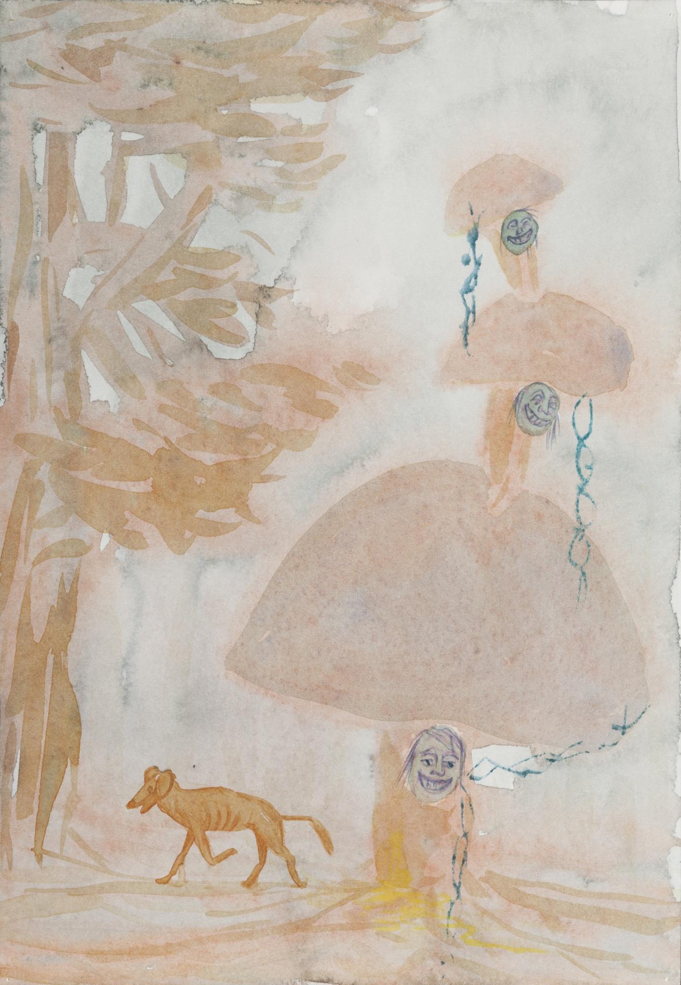 Alessandro Pessoli - Untitled (Ap141)