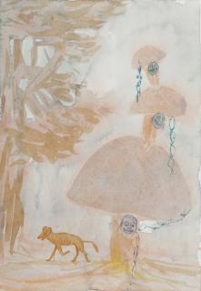 Alessandro Pessoli - Untitled (Ap141)