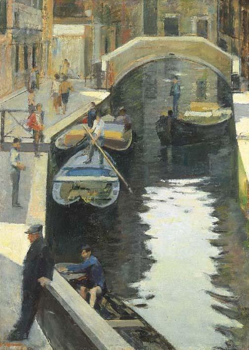 Alessandro Pomi - Canale a Venezia