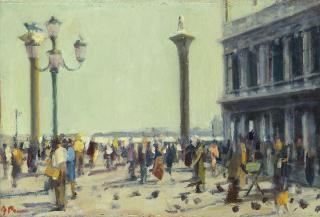 Alessandro Pomi - Piazza San Marco, Venezia