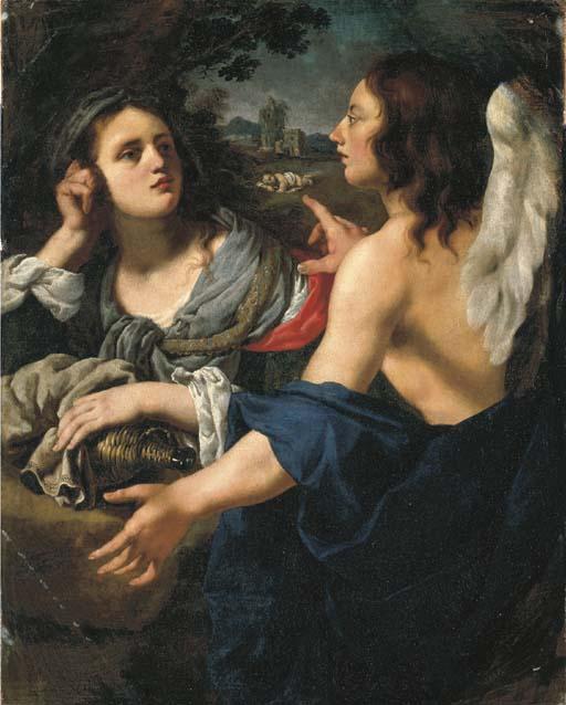 Alessandro Rosi - Hagar and the Angel