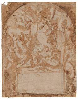 Alessandro Turchi - Das Martyrium der vierzig Märtyrer.