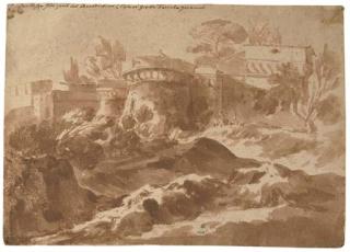 Alessio de\'Marchis - The monastery at Grottaferrata