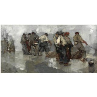 Alessio Issupoff - Pescatori Al Molo Di Odessa