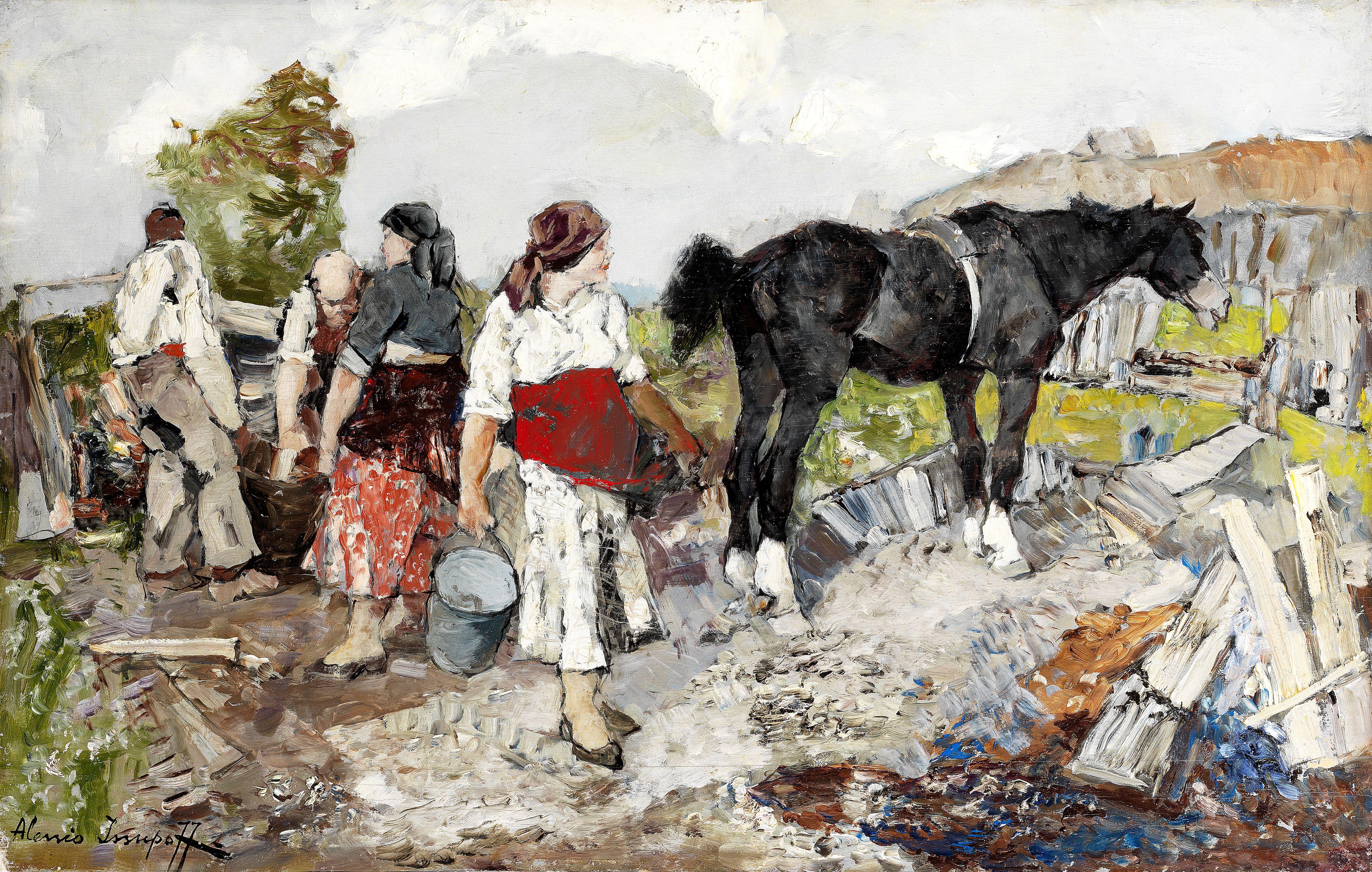 Alessio Issupoff - Working In The Field