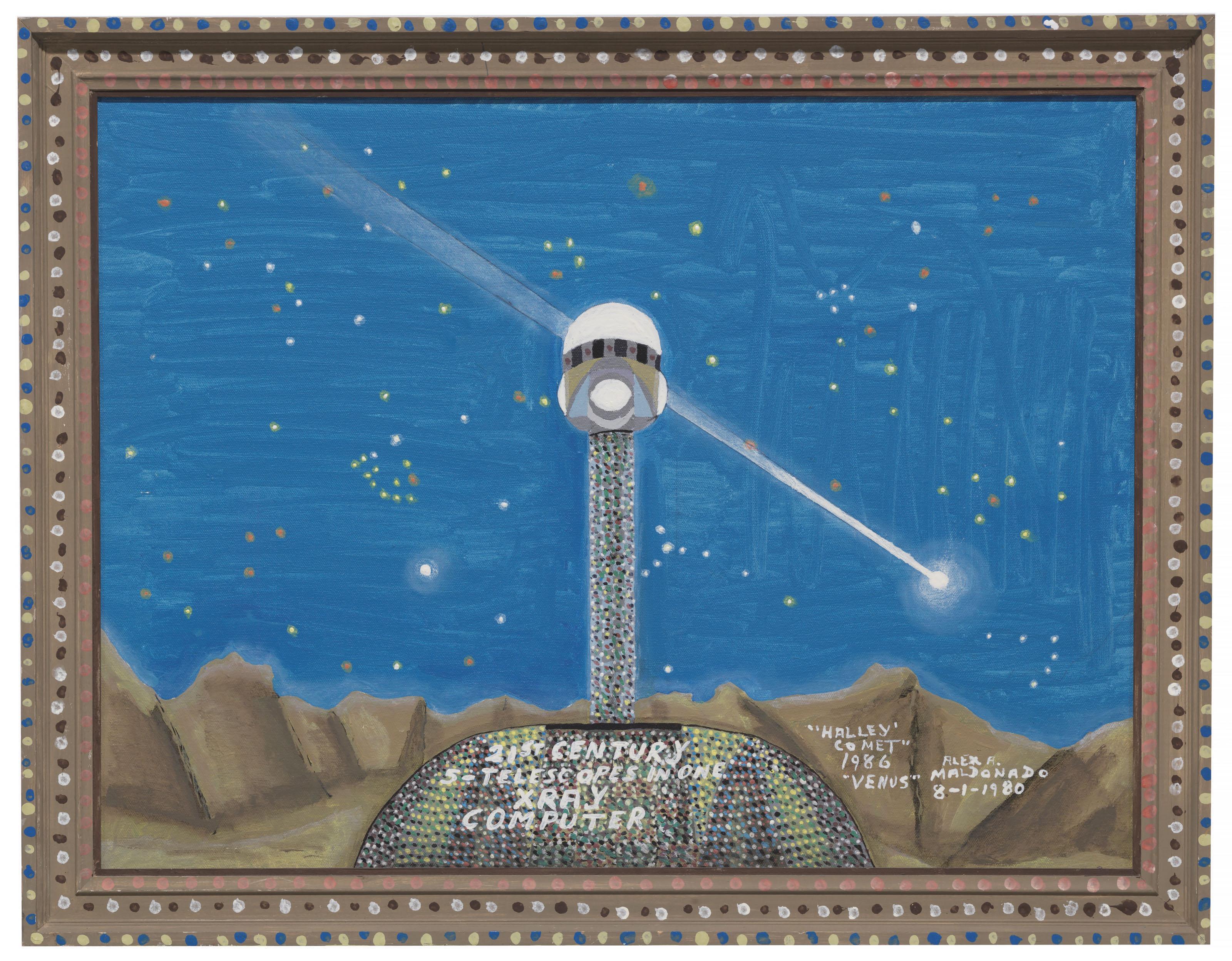 Alex A. Maldonado - 21st Century, 5 Telescopes in One X-Ray Computer, 1980