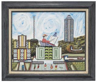 Alex A. Maldonado - A Monument to All Artists, 1979