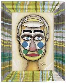Alex A. Maldonado - Man with a Face Like Klee, 1974