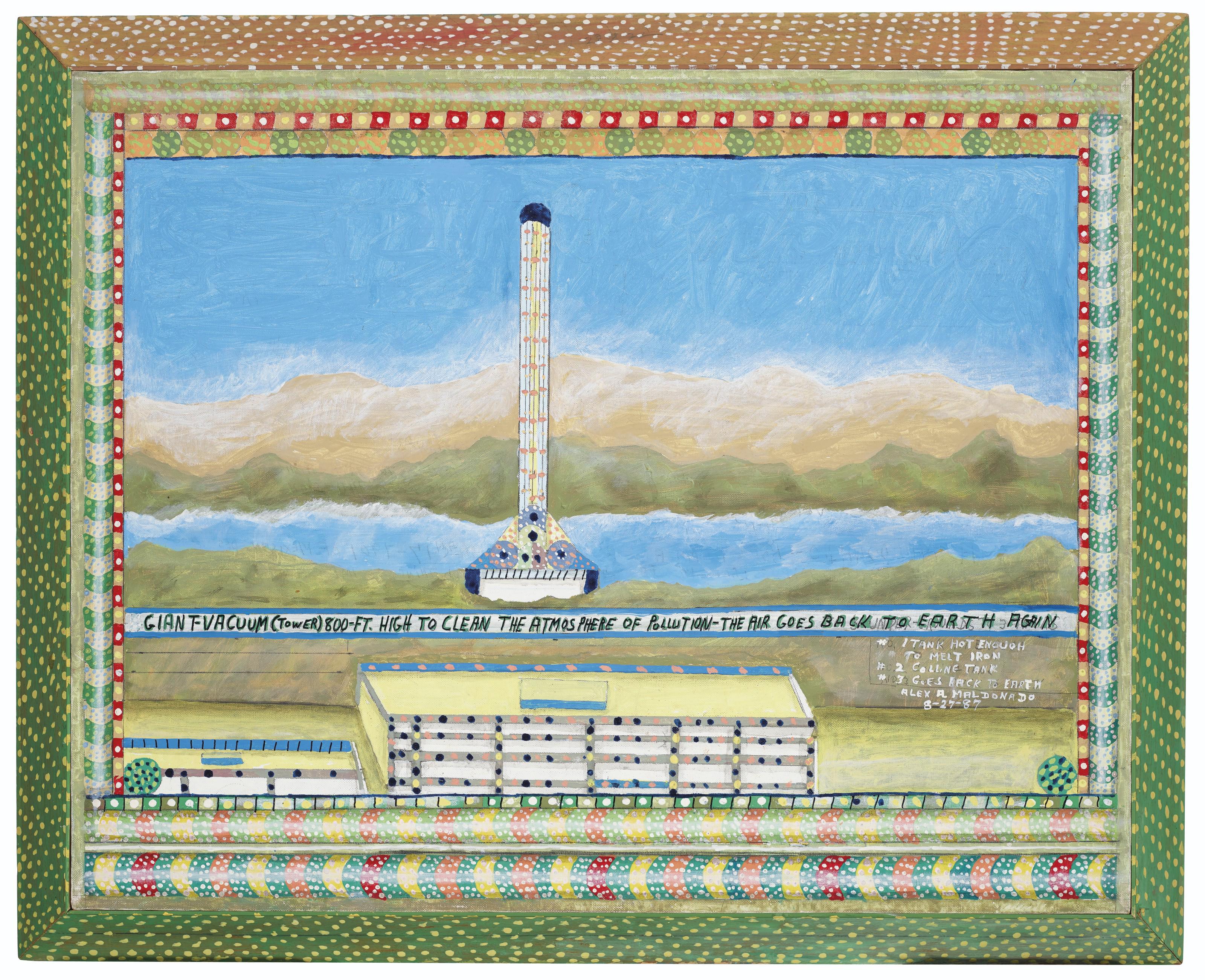 Alex A. Maldonado - Vacuum Tower, 1987