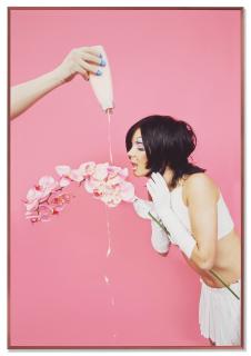 Alex Da Corte - Untitled (Milk for Honey, or Tar) (in collaboration with Charlie Engman)