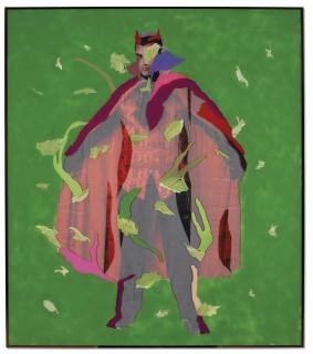 Alex Da Corte - Untitled (Plus Size Devil/Satan Salad (after Michelangelo\'s Last Judgement))