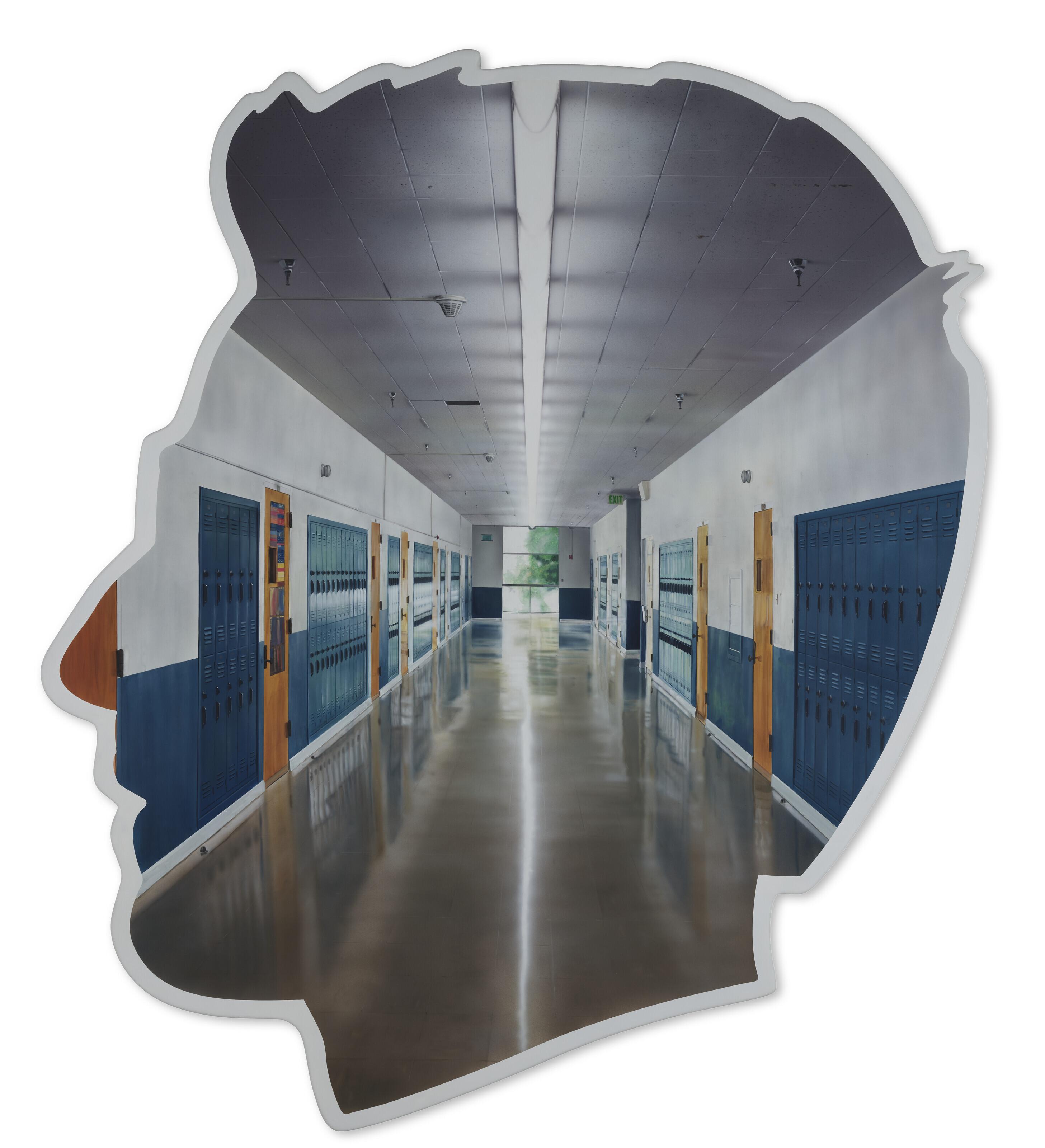 Alex Israel - Self Portrait (High School)