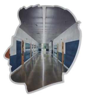 Alex Israel - Self Portrait (High School)