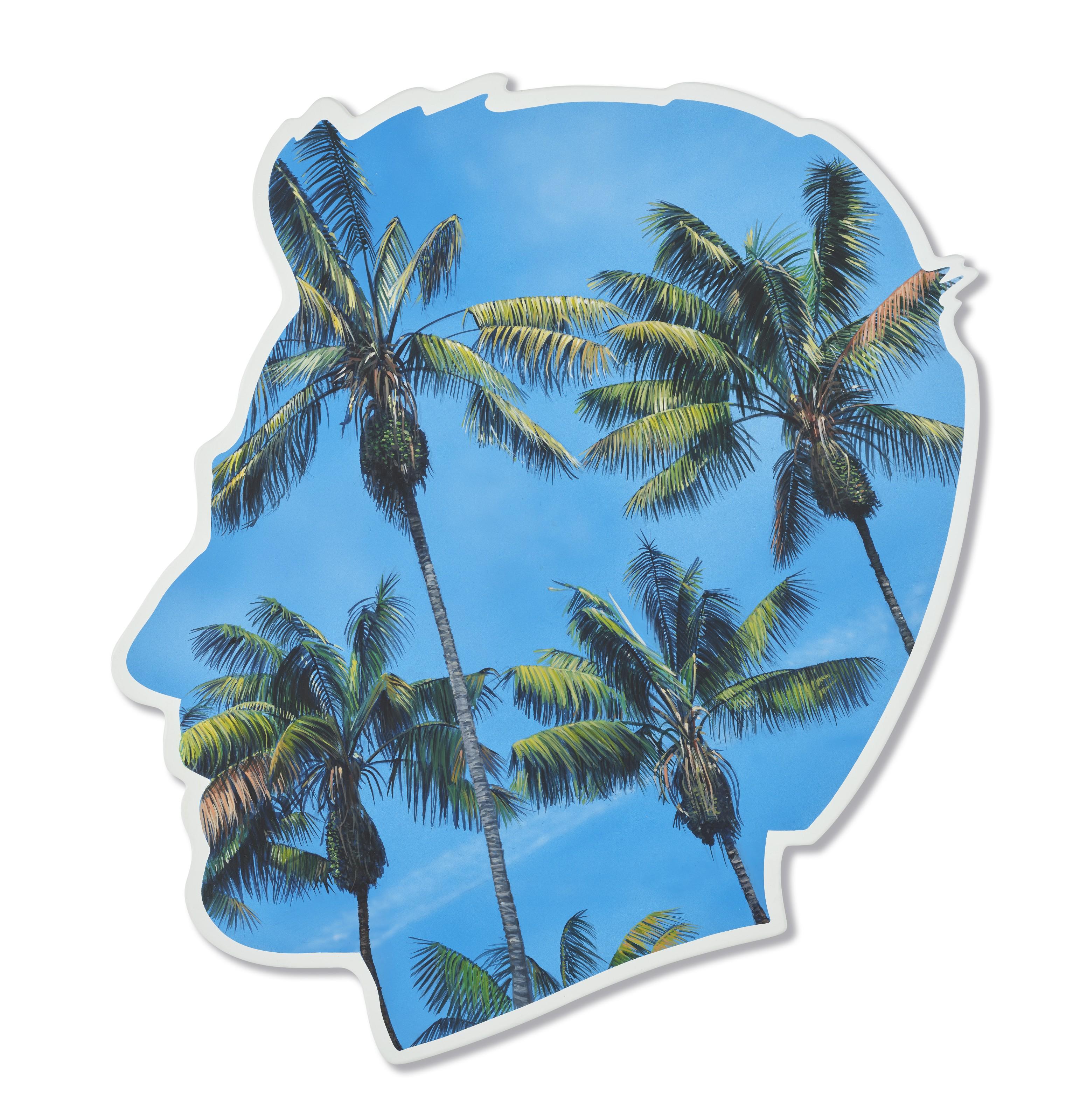 Alex Israel - Self-Portrait (Palms)