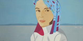 Alex Katz - Ada with Blue Hat