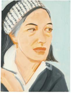 Alex Katz - Ada With Dotted Hairband