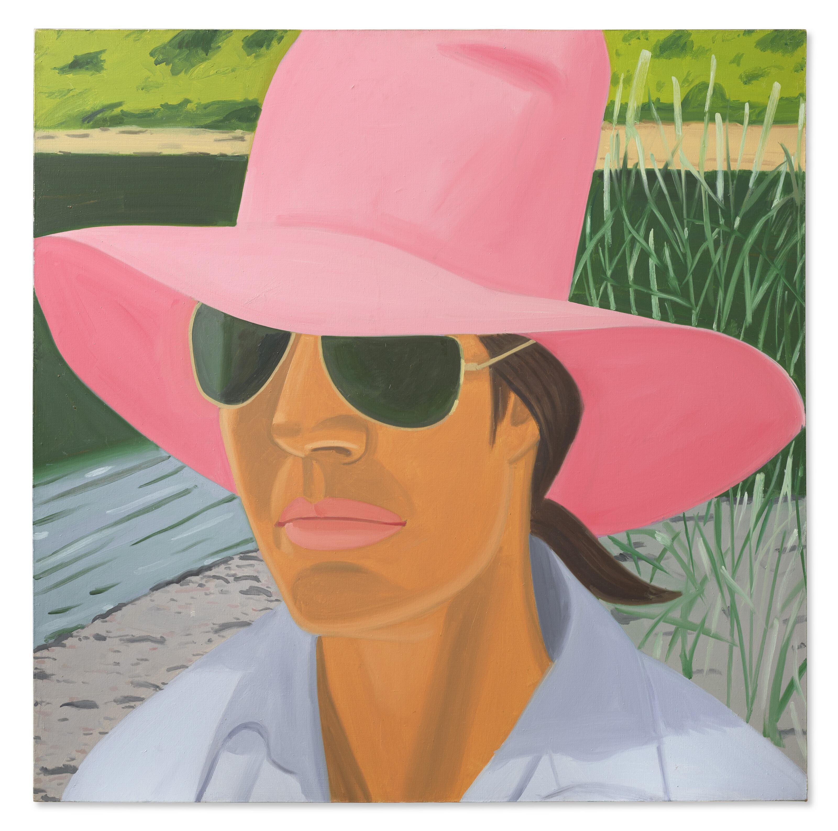 Alex Katz - Ada with Pink Hat
