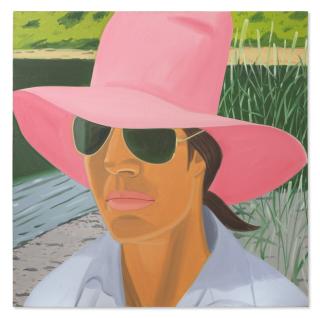 Alex Katz - Ada with Pink Hat