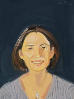 Alex Katz - Ahn Smiles