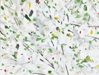 Alex Katz - Apple Blossoms