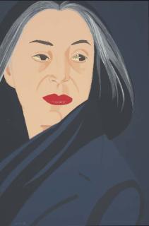 Alex Katz - Black Scarf