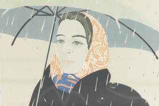 Alex Katz - Blue Umbrella (M. 121)