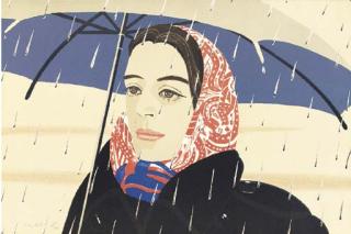Alex Katz - Blue Umbrella (Maravel 121)