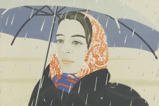 Alex Katz - Blue Umbrella (Maravell 121)