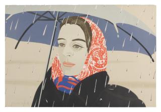 Alex Katz - Blue Umbrella (Maravell 121)