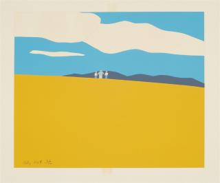 Alex Katz - Blueberry Field