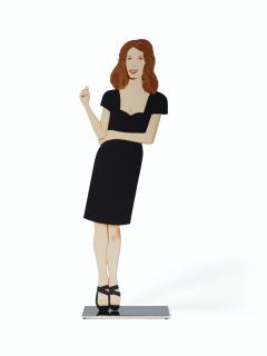 Alex Katz - Cecily, from Black Dress Cutouts