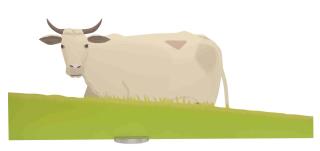 Alex Katz - Cow