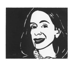 Alex Katz - Dark Eyes