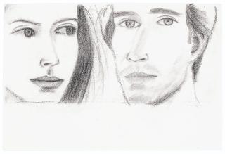 Alex Katz - Double Portrait
