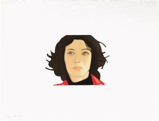 Alex Katz - Face Of The Poet (Maravell 96-109; Schröder 29-34)