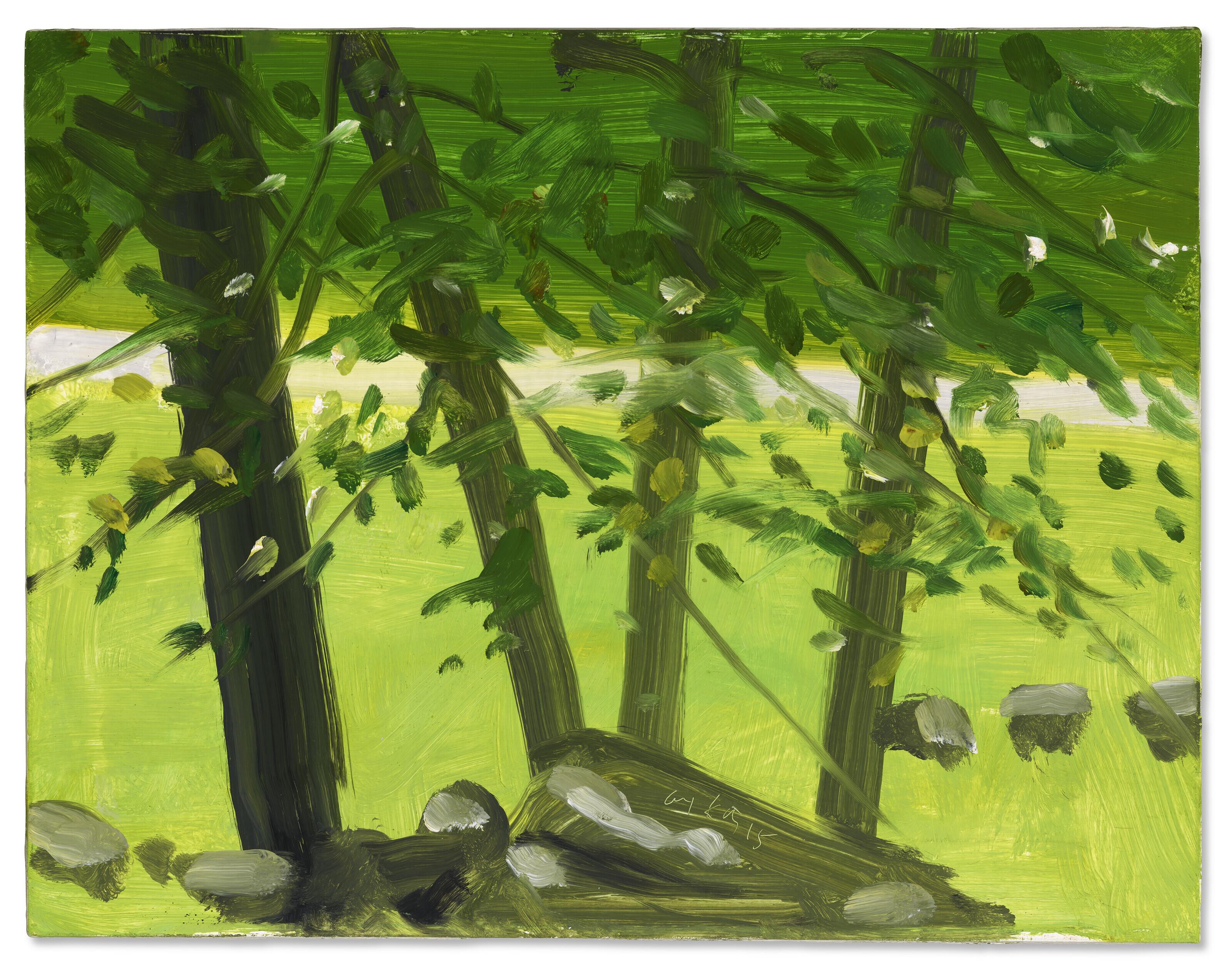 Alex Katz - Four Trees