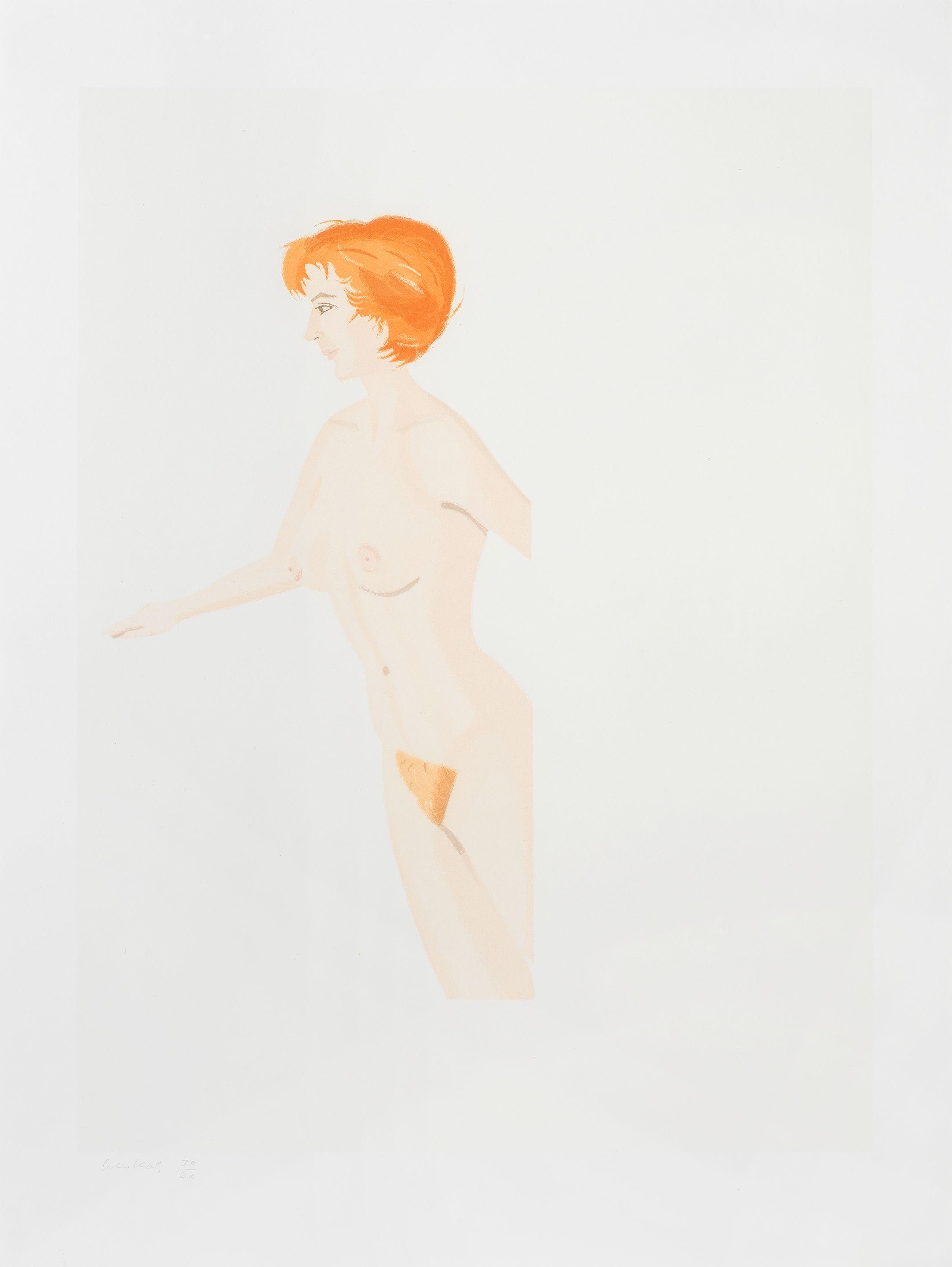 Alex Katz - Frozen Leopard a.k.a. Snow Leopard