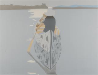 Alex Katz - Good Afternoon Ii (Gray Rowboat) (Maravell 78)