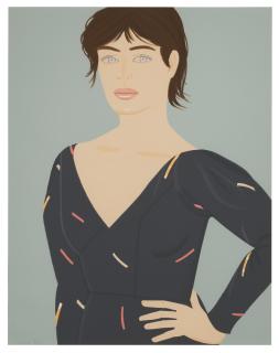 Alex Katz - Gray Dress (Laura)