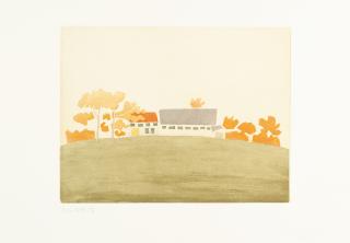Alex Katz - House and Barn aus: Small Cuts