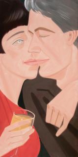 Alex Katz - Jennifer and Mathieu