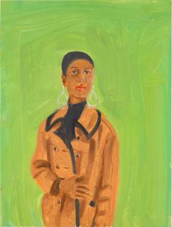 Alex Katz - Kendra (Kenitta) with Clothes