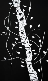 Alex Katz - Large Birch