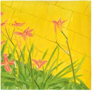Alex Katz - Lillies