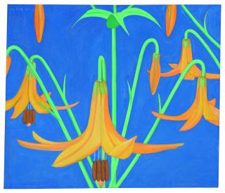 Alex Katz - Marsh Lilies