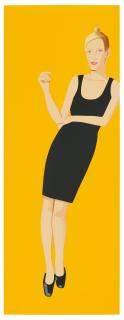 Alex Katz - Oona, from: Black Dress
