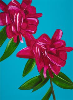 Alex Katz - Peonies