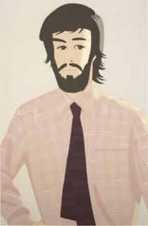 Alex Katz - Plaid Shirt (M. 127)