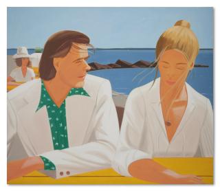 Alex Katz - Rackstraw and Pamela